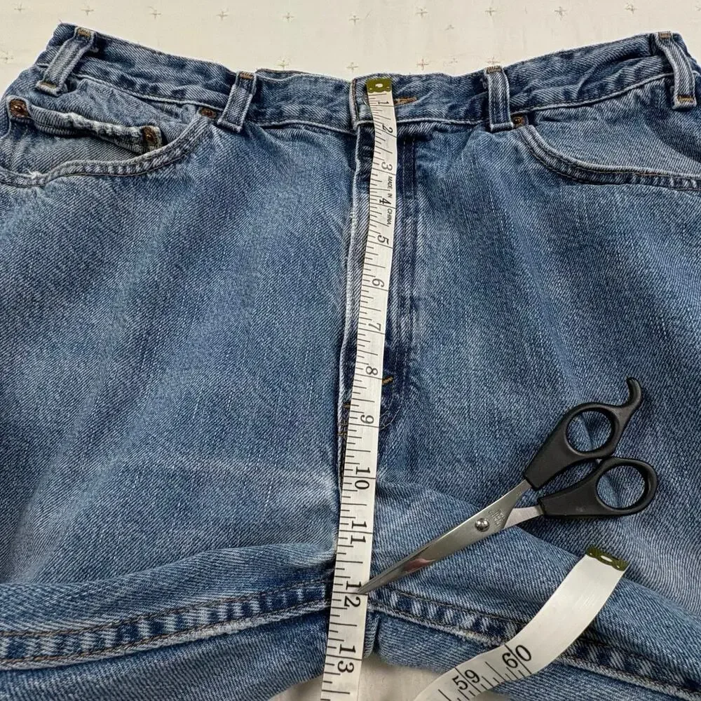 Levi's Vintage 505 Jeans Men's 36x32 Medium Wash Denim Paper Batwing Tag